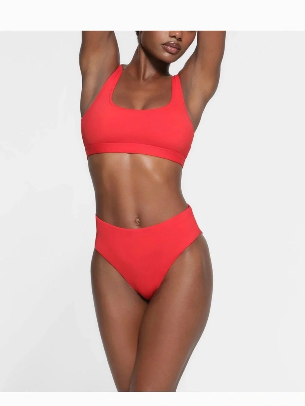 Skims Red Bikini Bottoms